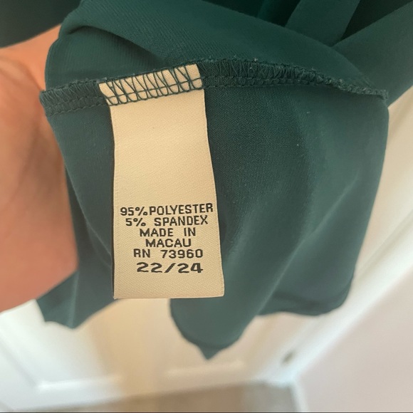 Dark Teal Basic Tank Top - Picture 5 of 5